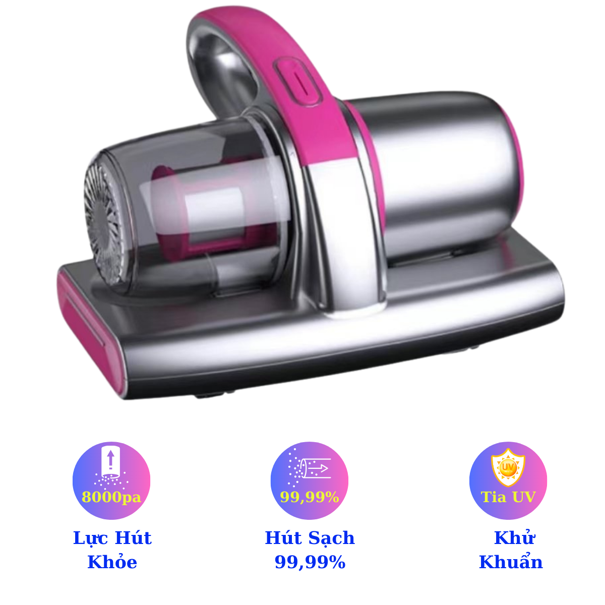 Máy Hút Bụi Giường Đệm iNext PHDZ-06